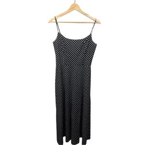 Vintage Jessica Howard Polka Dot Midi Dress